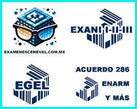 guias exani egel enarm acuerdo 286 mx